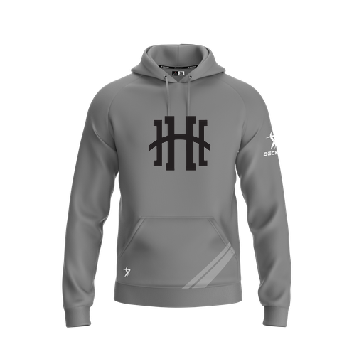 [FOLHSMGY-YXS-LOGO1] Decker Summit Hoodie (Youth XS, Gray, Logo 1)