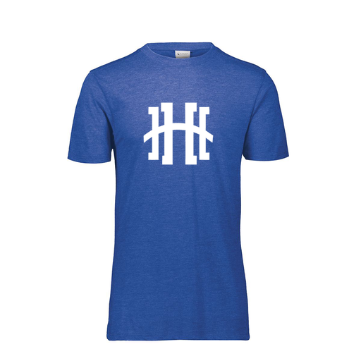 [FTSCUBNV-AS-LOGO2] Decker Men's Tri-Blend T-Shirt - Short Sleeve (Adult S, Navy, Logo 2)