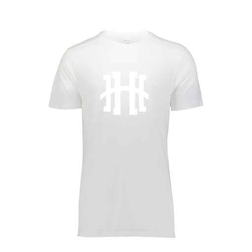 [FTSCUBWH-YS-LOGO2] Decker Youth Tri-Blend T-Shirt - Short Sleeve (Youth S, White, Logo 2)