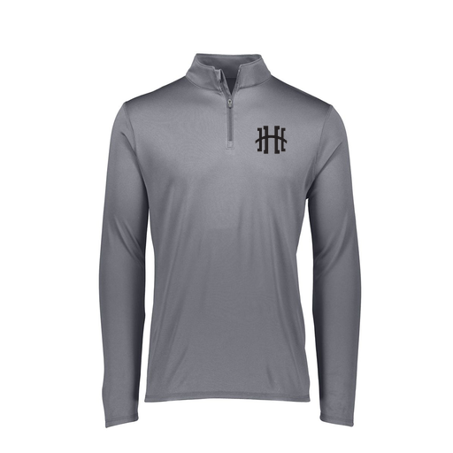 [FTLQFLGY-FAXS-LOGO1] Decker Women's Flex-Lite 1/4 Zip Shirt (Female Adult XS, Gray, Logo 1)