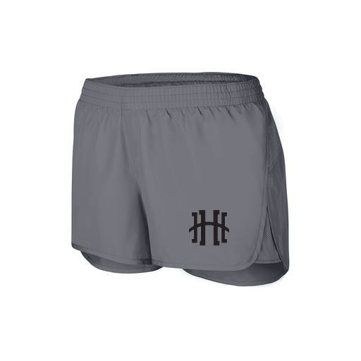[2430.059.XS-LOGO1] Women's Performance Shorts (Female Adult XS, grey, Logo 1)