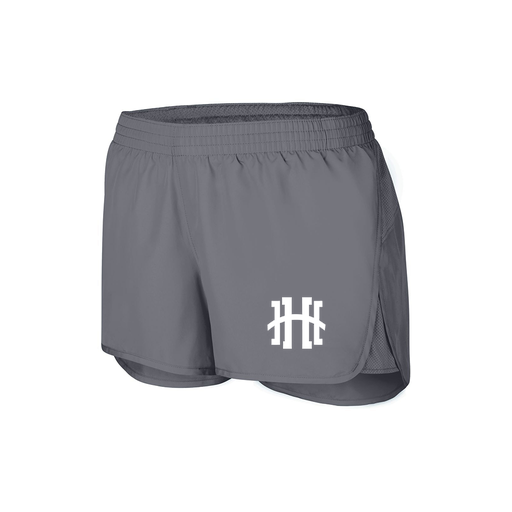 [2430.059.XS-LOGO2] Women's Performance Shorts (Female Adult XS, grey, Logo 2)