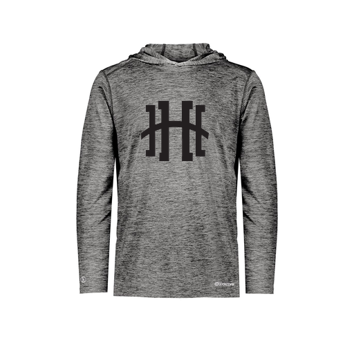 [FOLHCGBK-AS-LOGO1] Decker Men's Charge Hoodie (Adult S, Black, Logo 1)