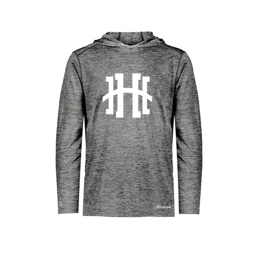 [FOLHCGBK-AS-LOGO2] Decker Men's Charge Hoodie (Adult S, Black, Logo 2)