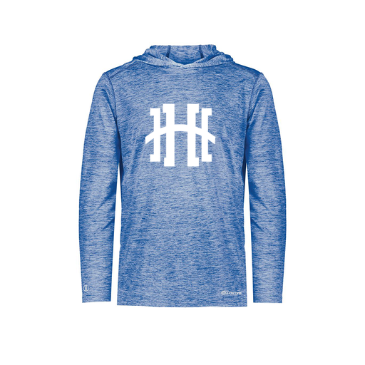 [FOLHCGRY-AS-LOGO2] Decker Men's Charge Hoodie (Adult S, Royal, Logo 2)